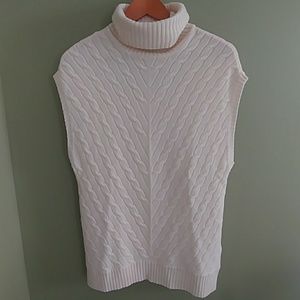 Ralph Laurent Sleeveless Cashmire Sweater Top.  L